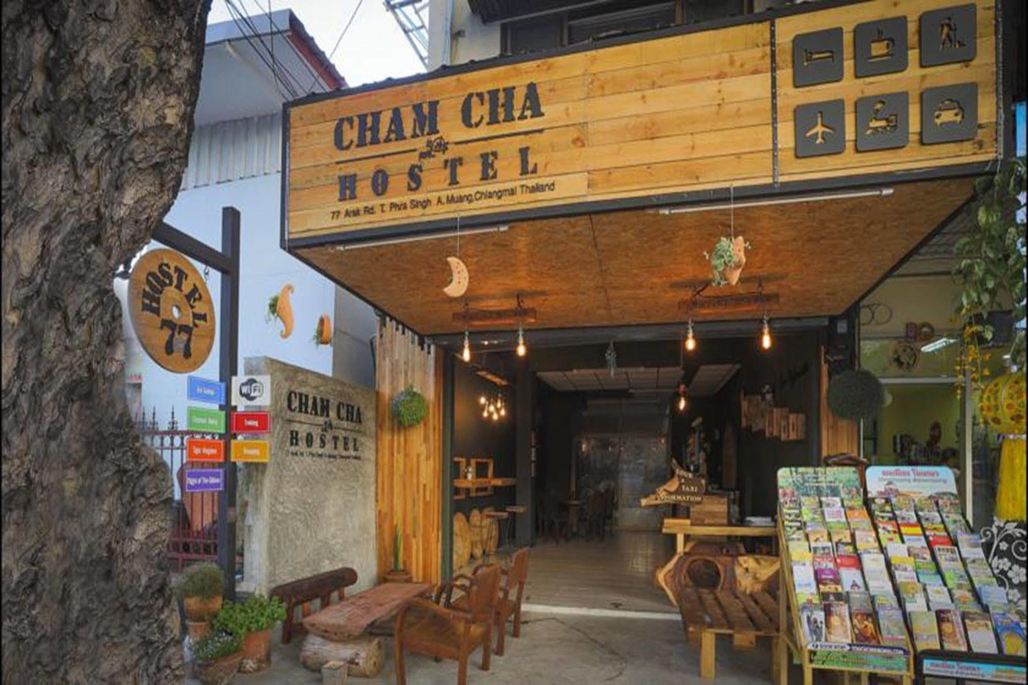 Cham Cha Hostel Чиангмай Экстерьер фото