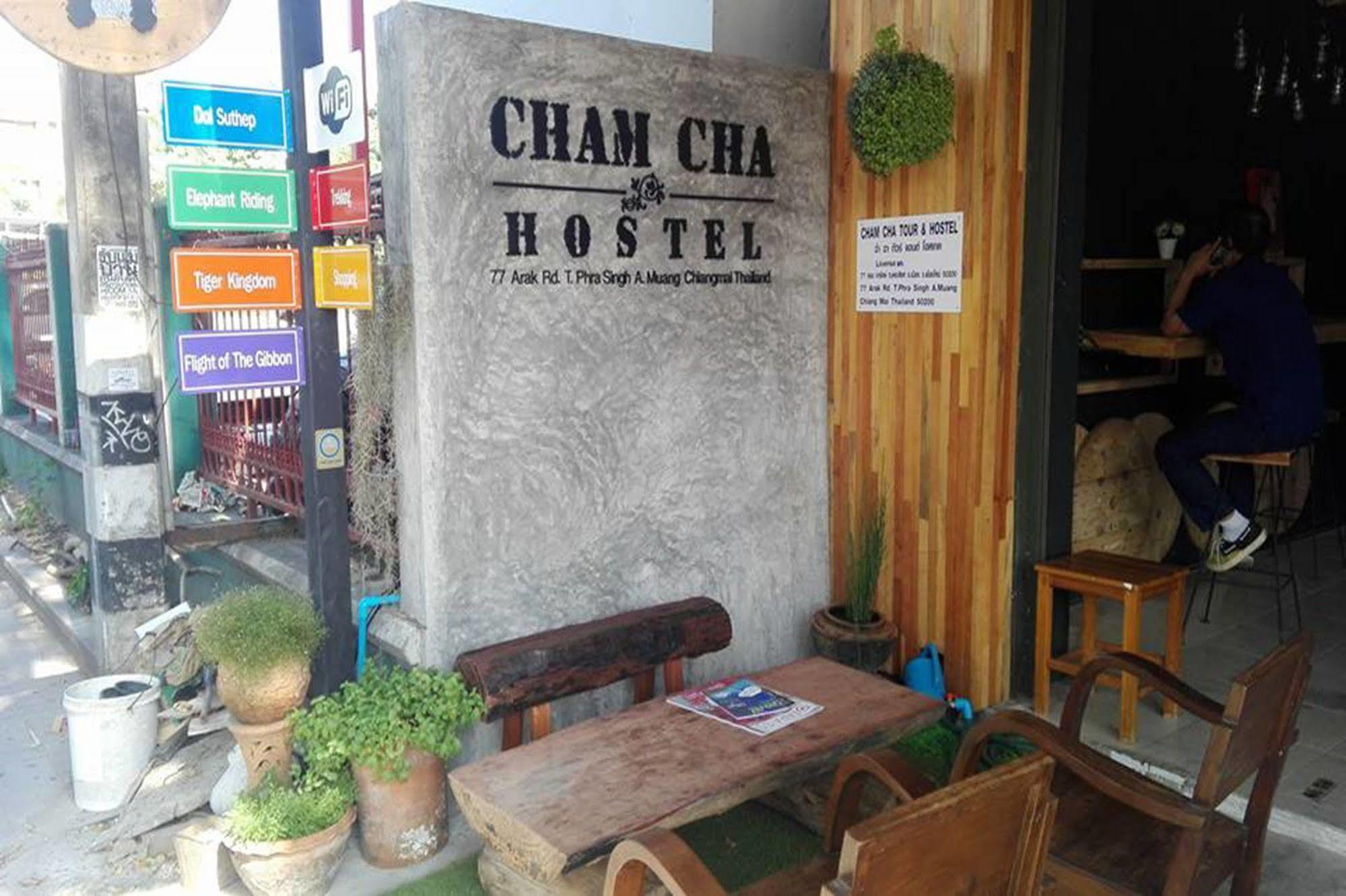 Cham Cha Hostel Чиангмай Экстерьер фото